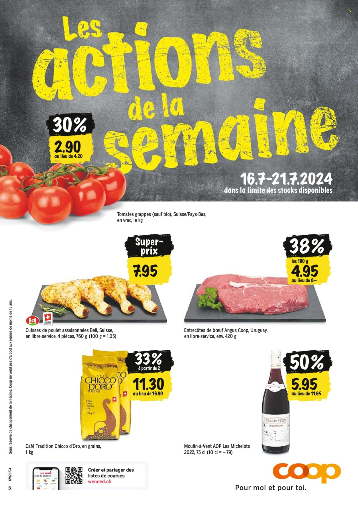 Catalogue Coop - 16.7.2024 - 21.7.2024. Page 1