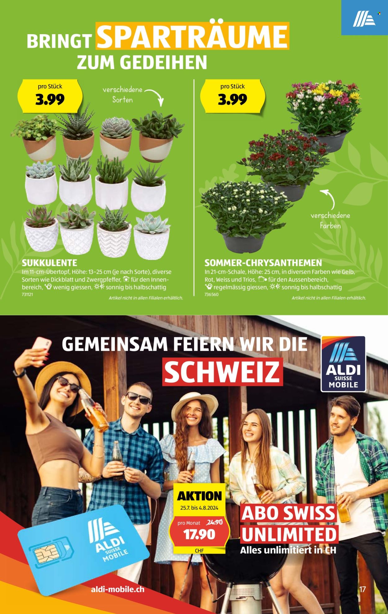Volantino Aldi - 25.7.2024 - 30.7.2024. Pagina 17