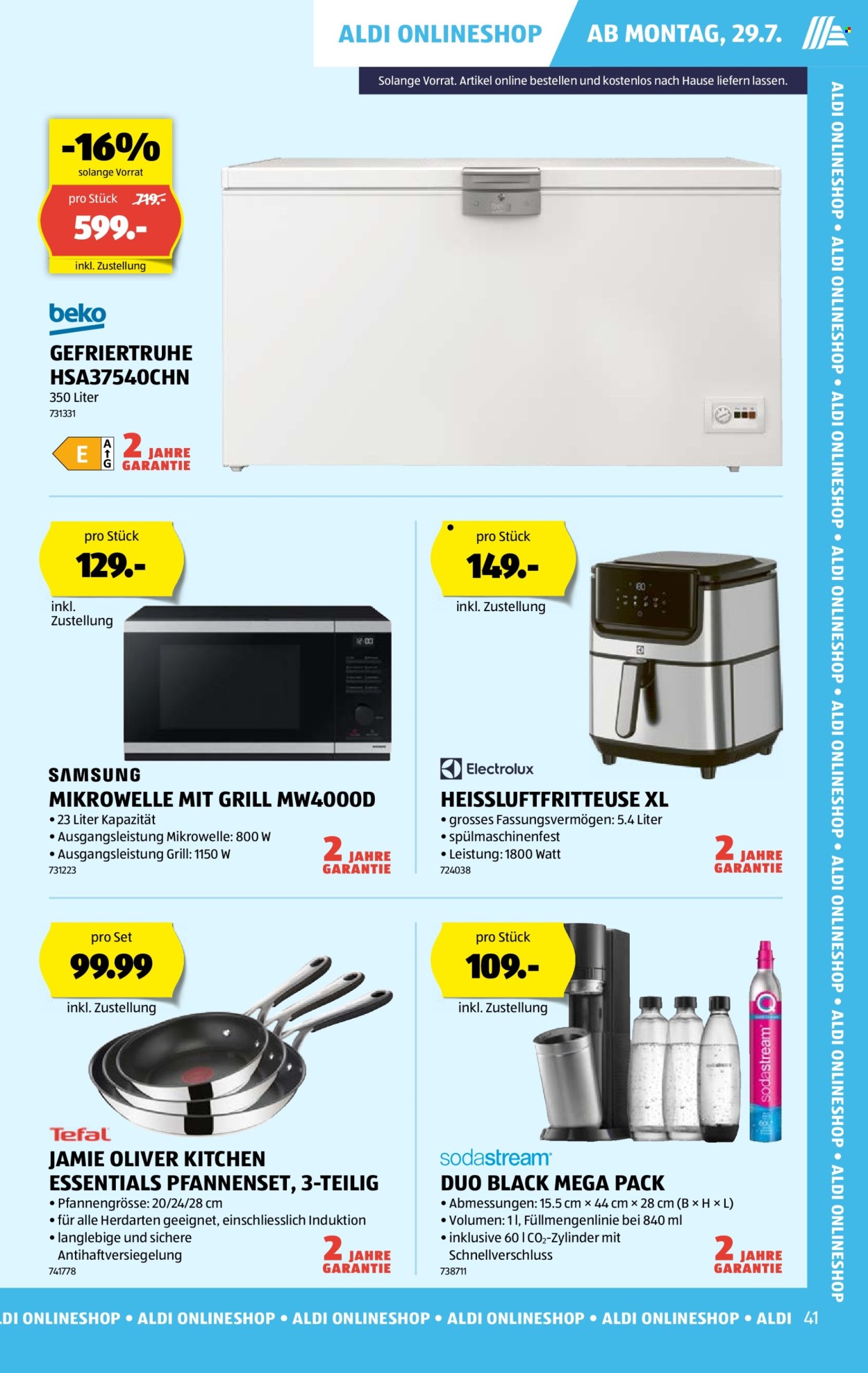 Volantino Aldi - 25.7.2024 - 30.7.2024. Pagina 41