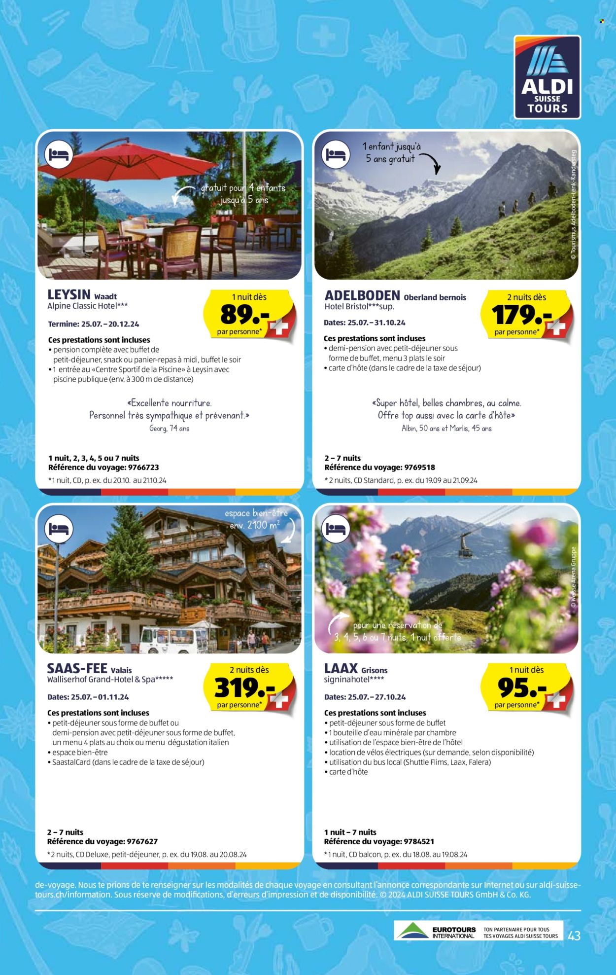 Volantino Aldi - 25.7.2024 - 30.7.2024. Pagina 43