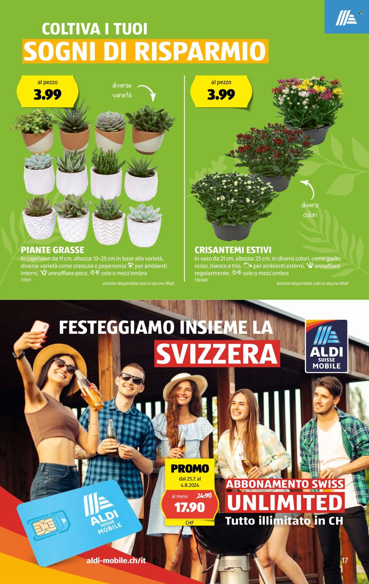 Volantino Aldi - 25.7.2024 - 30.7.2024. Pagina 17