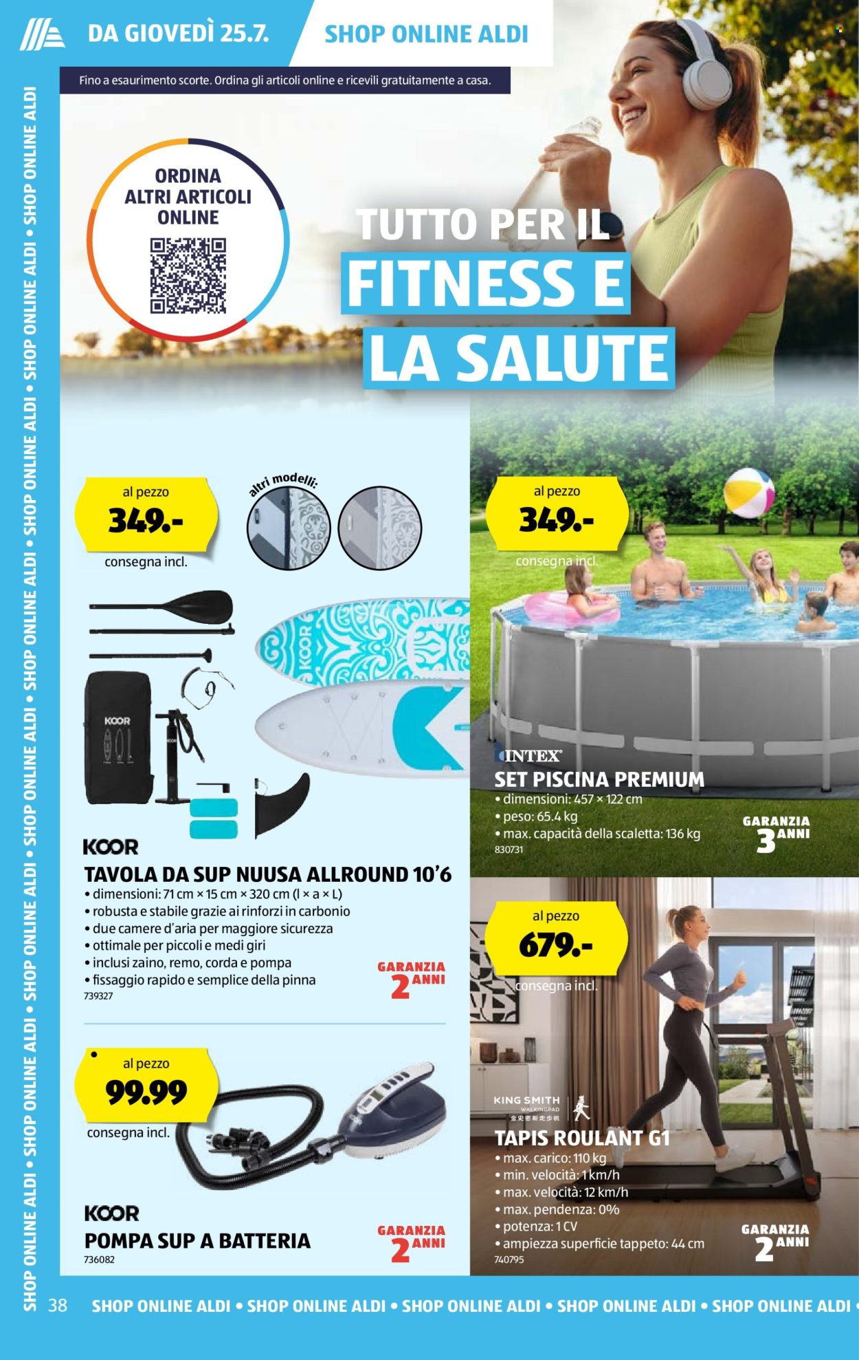 Volantino Aldi - 25.7.2024 - 30.7.2024. Pagina 38