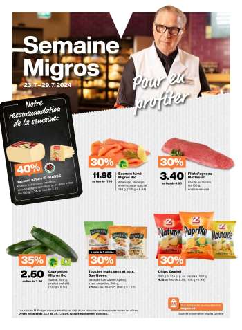 Prospekte Migros - 23.7.2024 - 29.7.2024.