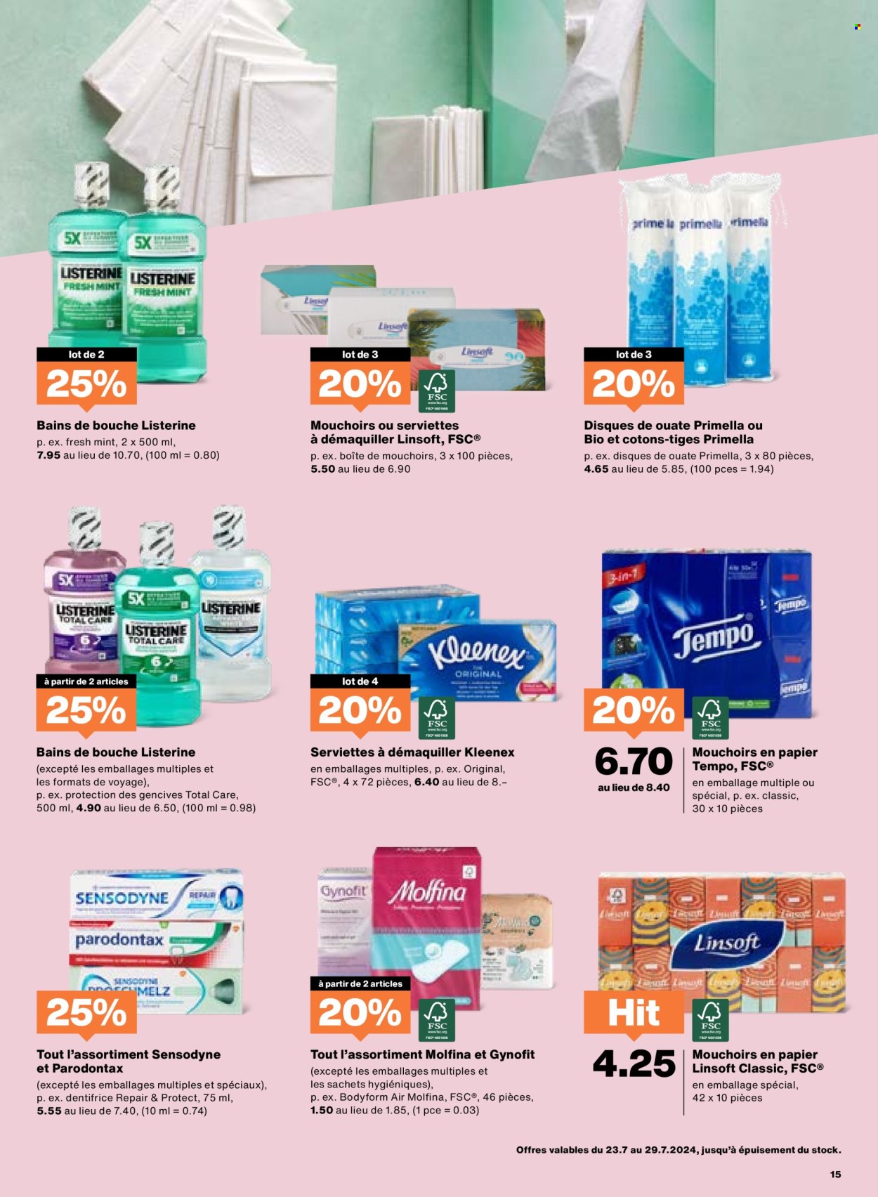 Volantino Migros - 23.7.2024 - 29.7.2024. Pagina 15