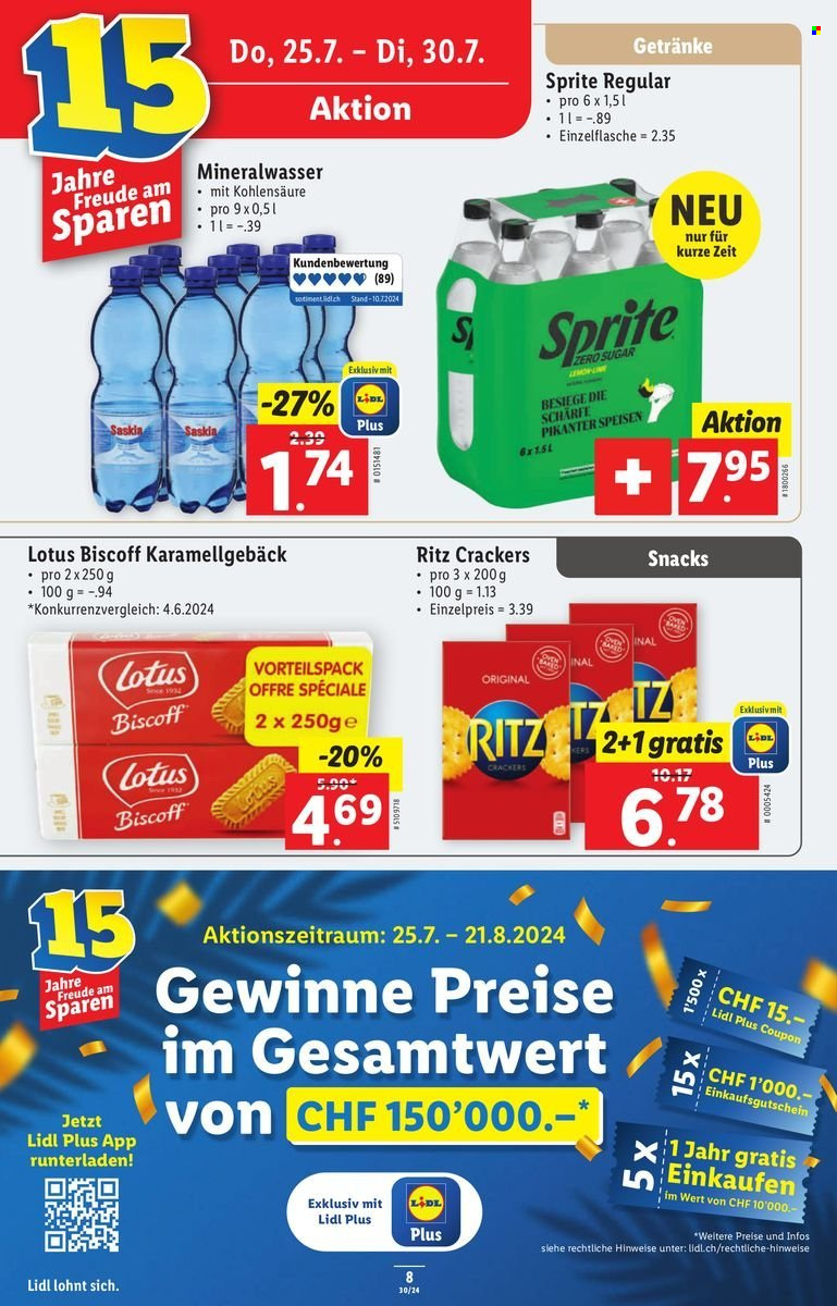 Volantino Lidl - 25.7.2024 - 30.7.2024. Pagina 8