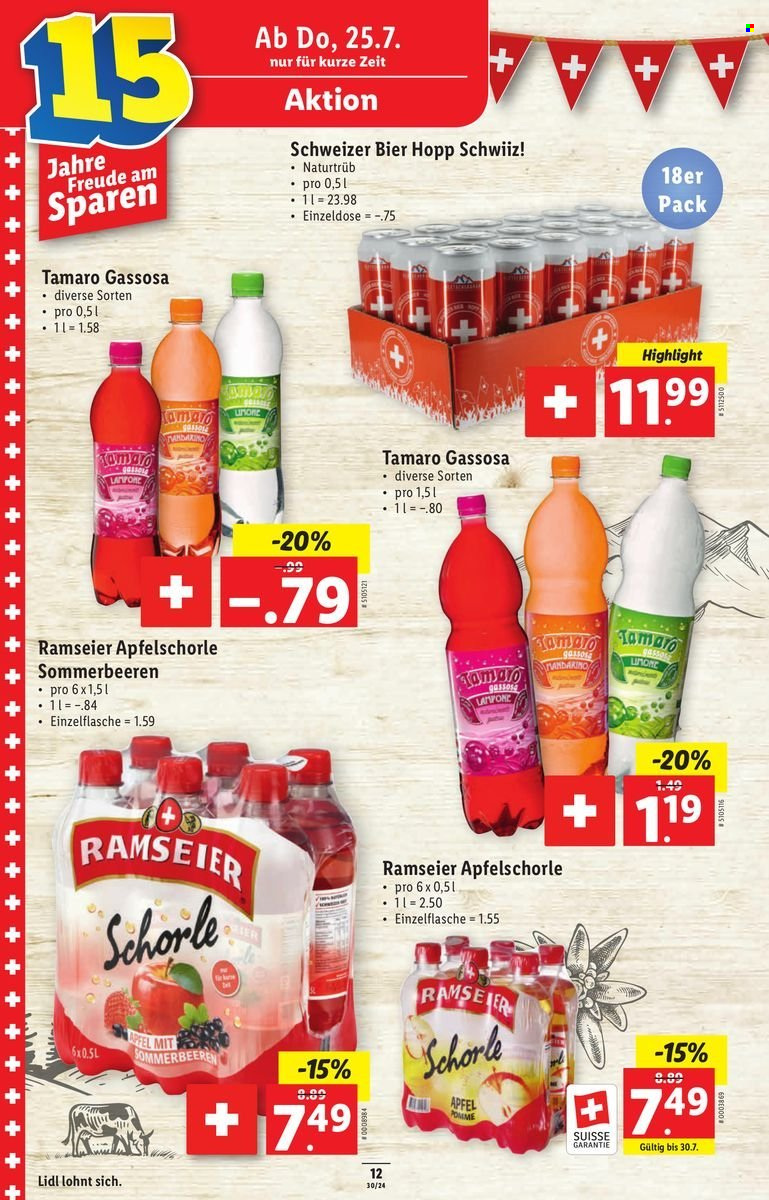 Volantino Lidl - 25.7.2024 - 30.7.2024. Pagina 12
