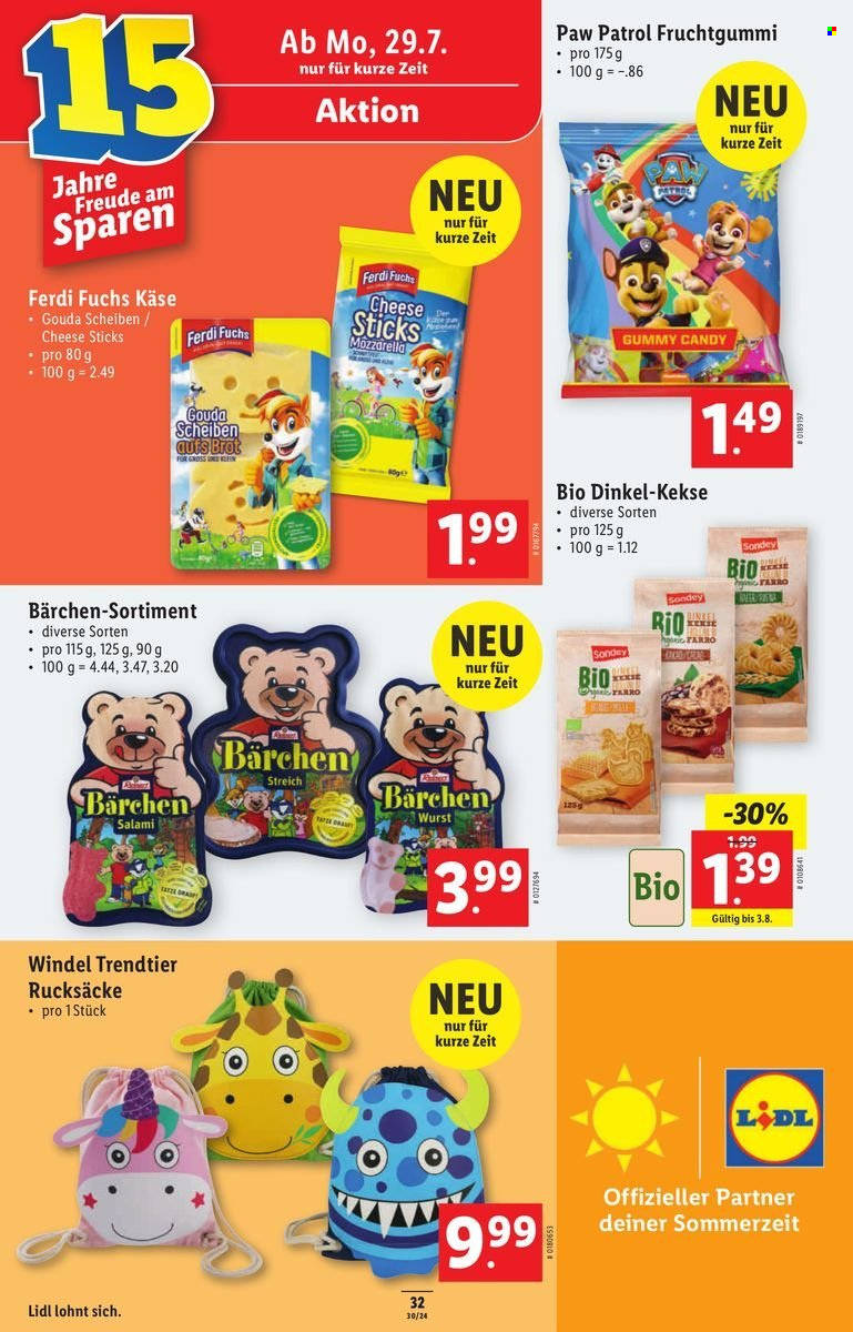 Volantino Lidl - 25.7.2024 - 30.7.2024. Pagina 32
