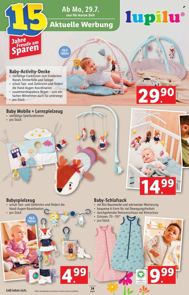 Volantino Lidl - 25.7.2024 - 30.7.2024. Pagina 34
