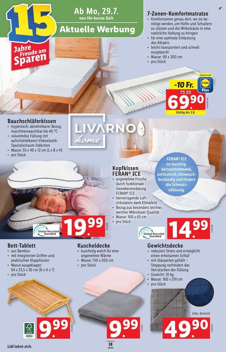 Volantino Lidl - 25.7.2024 - 30.7.2024. Pagina 38