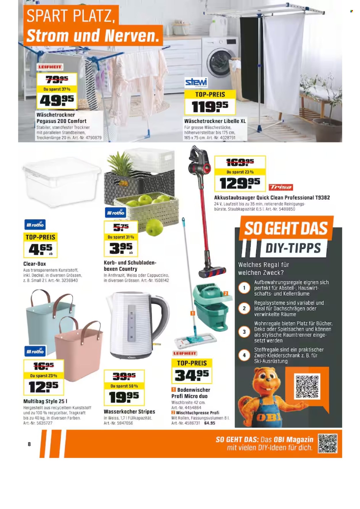 Catalogue OBI - 22.7.2024 - 3.8.2024. Page 8