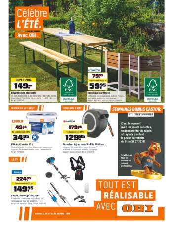 Volantino OBI - 22.7.2024 - 27.7.2024.