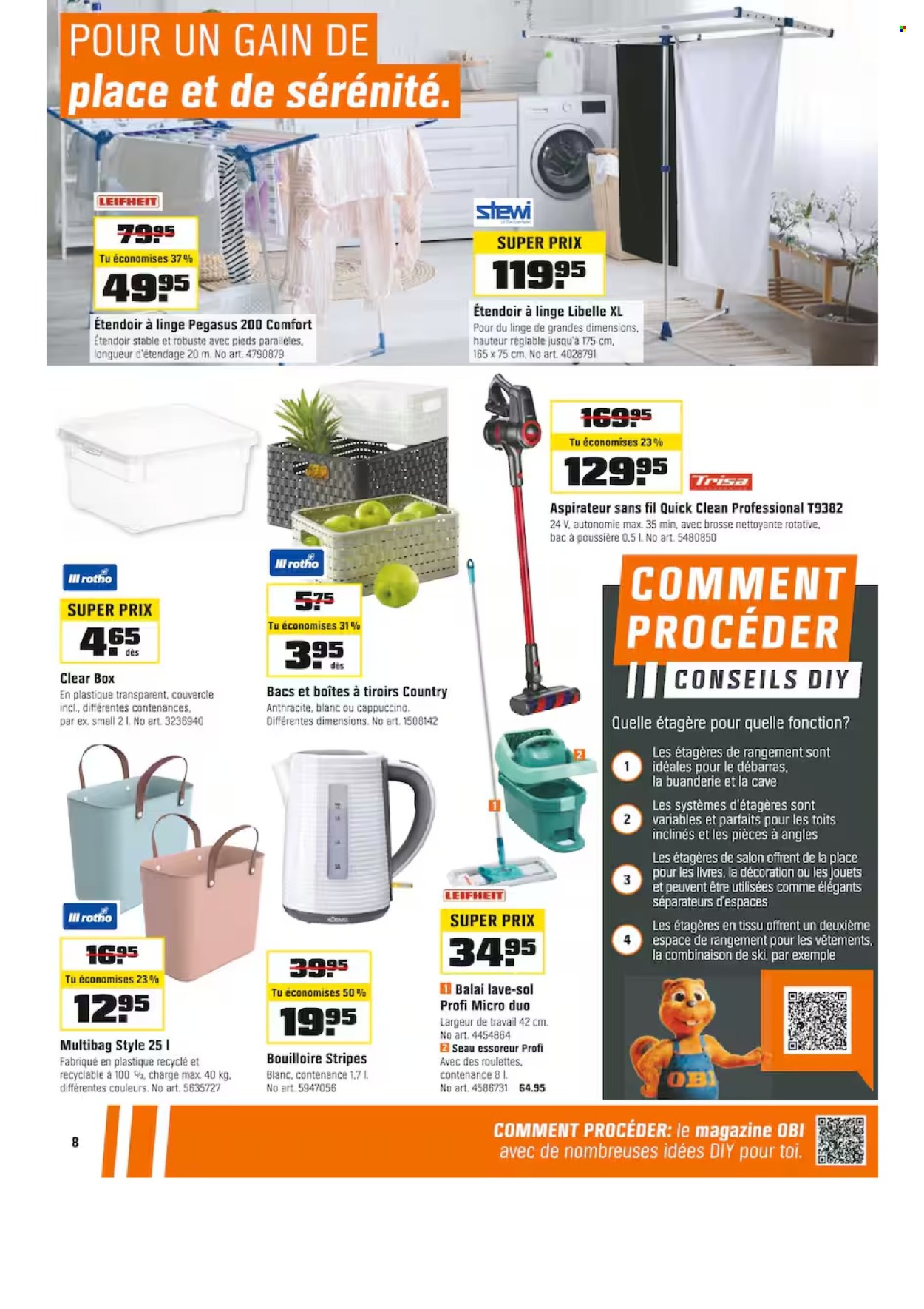 Volantino OBI - 22.7.2024 - 27.7.2024. Pagina 8