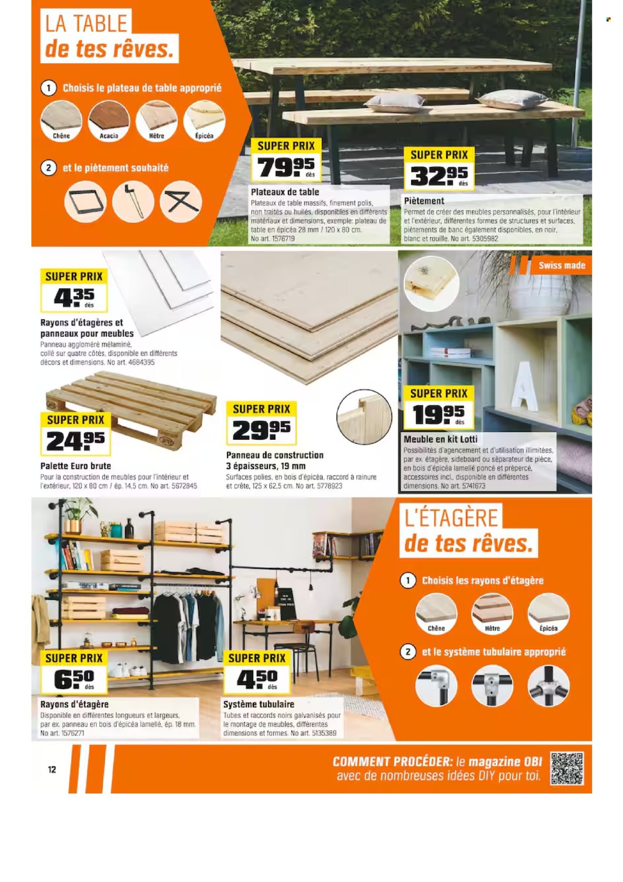 Volantino OBI - 22.7.2024 - 27.7.2024. Pagina 12