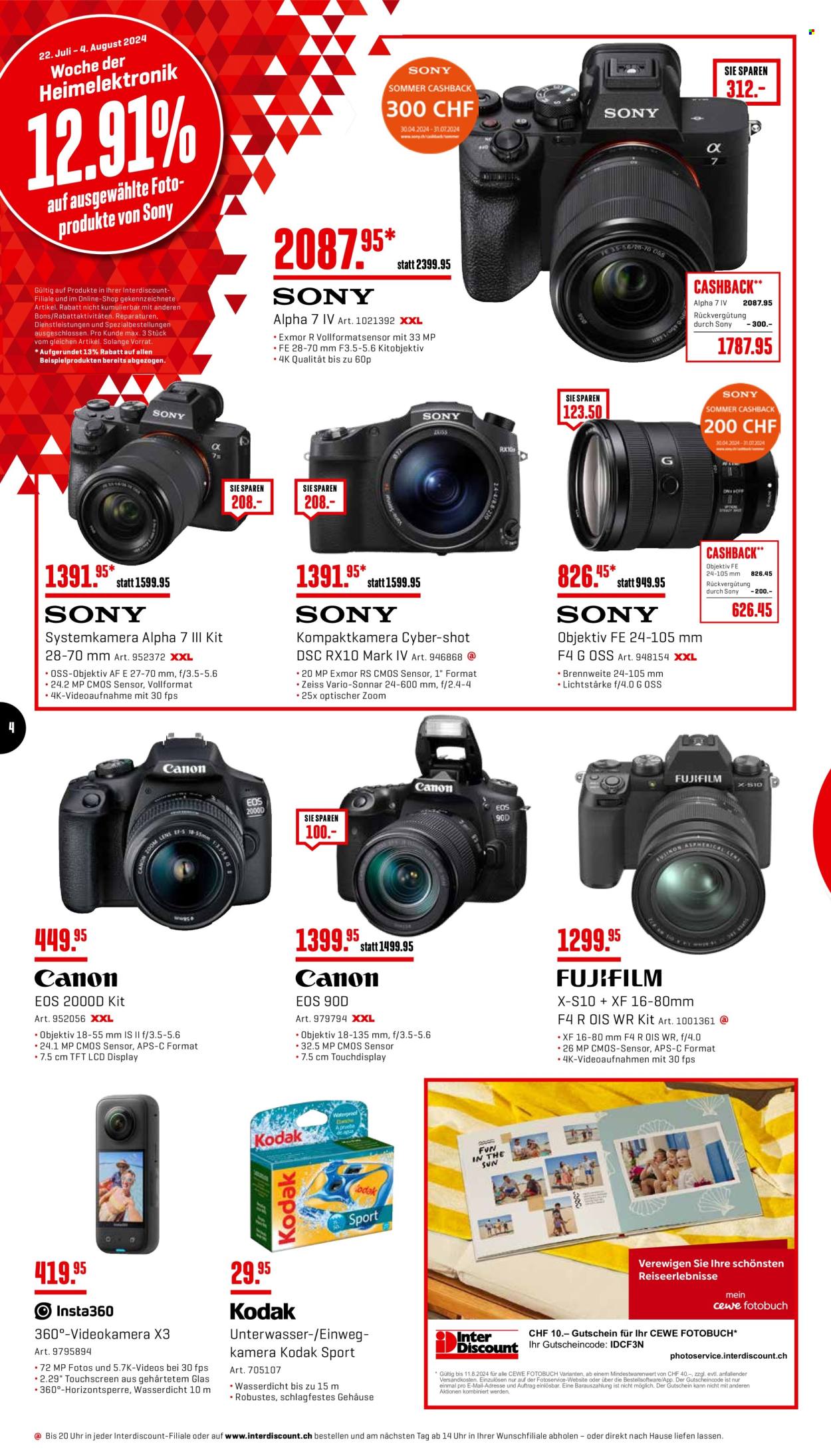 Catalogue Interdiscount - 22.7.2024 - 4.8.2024. Page 4