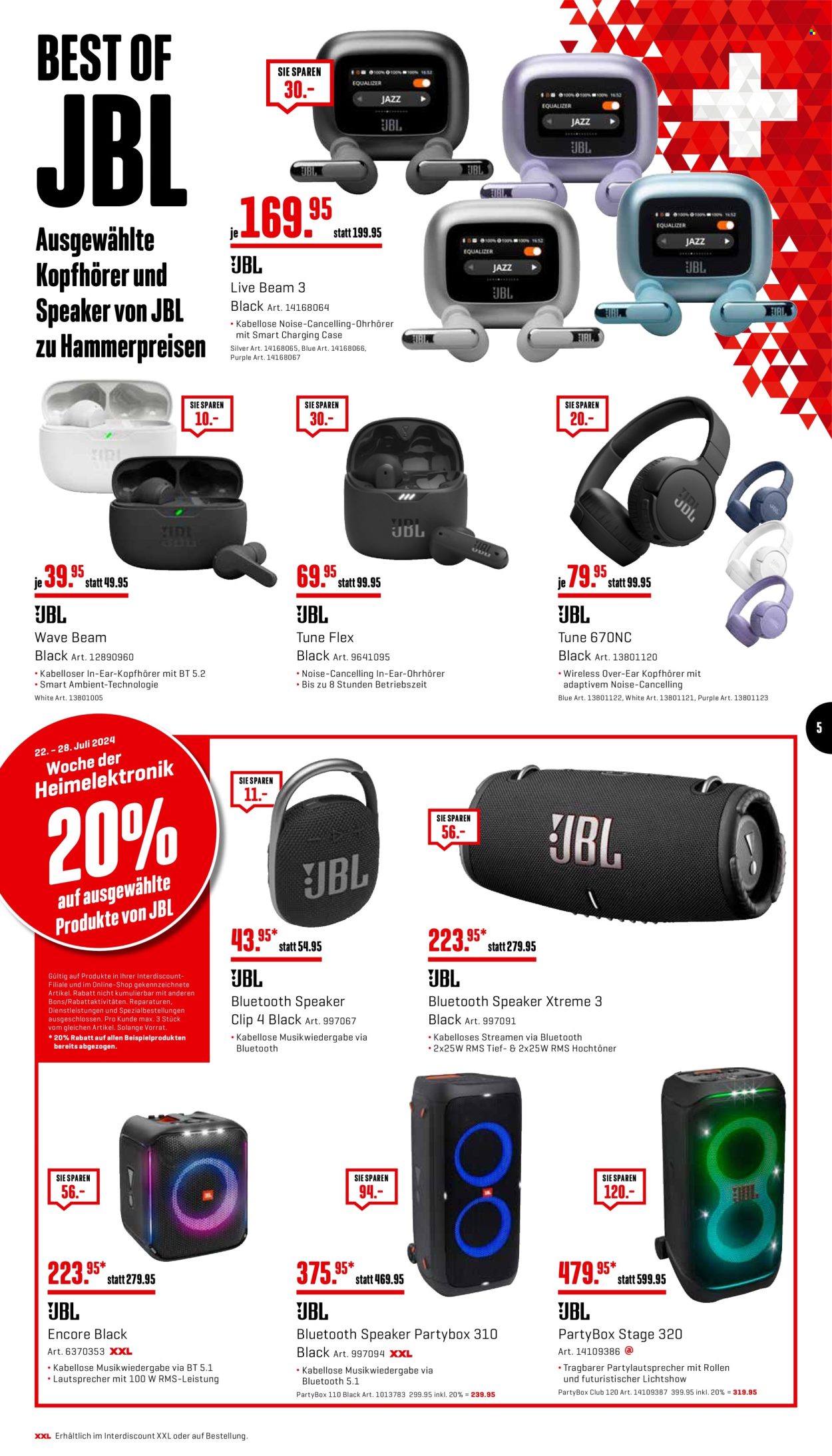 Catalogue Interdiscount - 22.7.2024 - 4.8.2024. Page 5