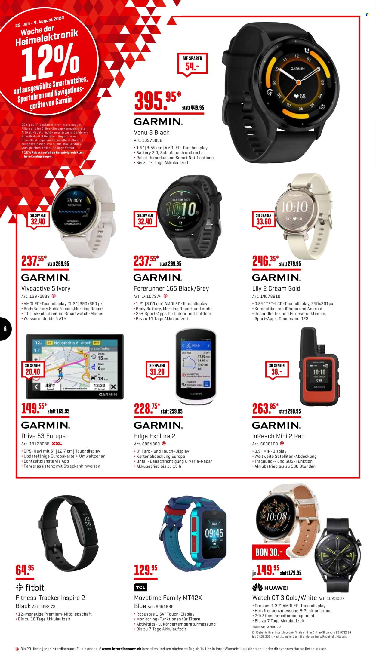 Catalogue Interdiscount - 22.7.2024 - 4.8.2024. Page 6