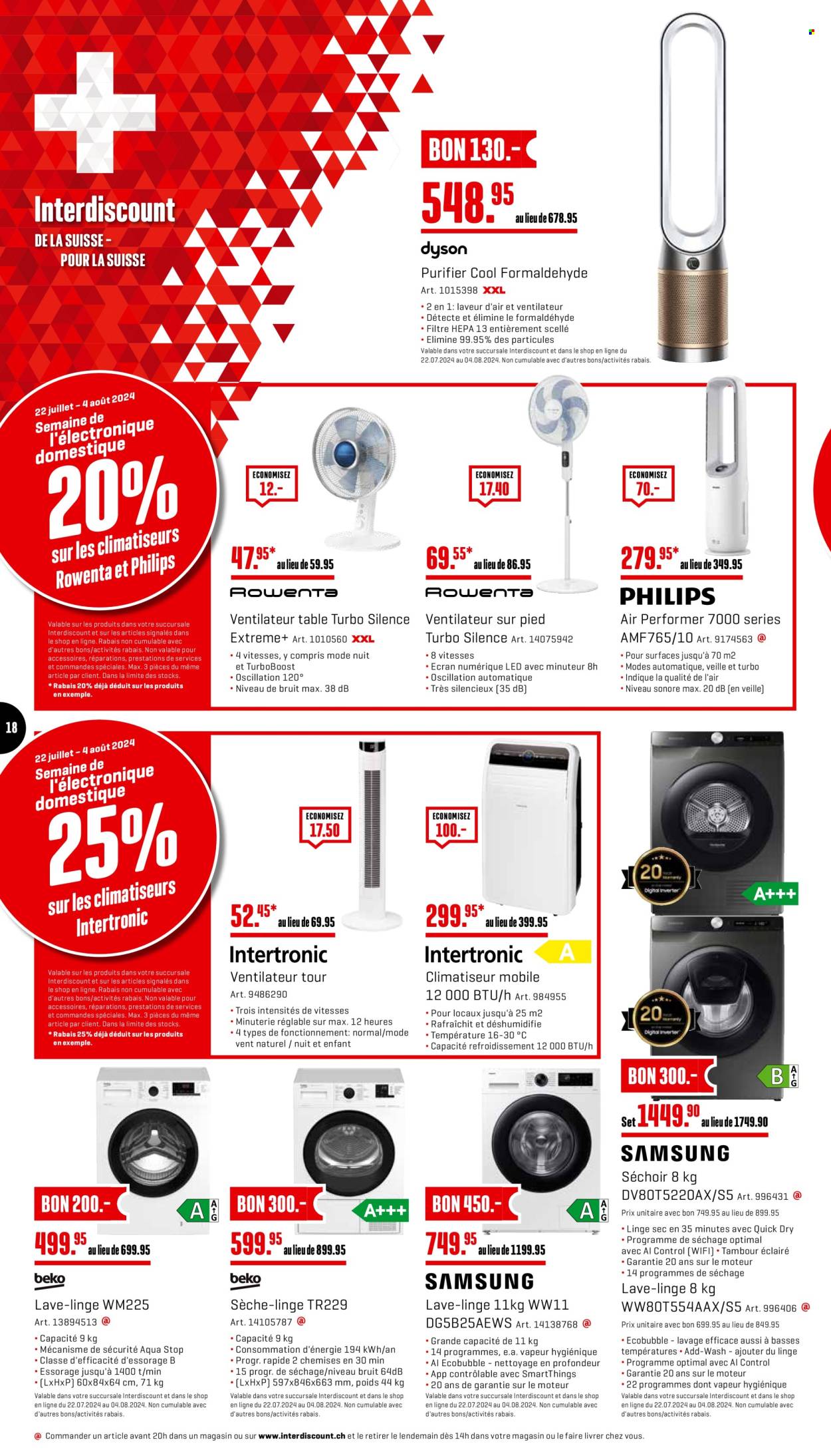 Catalogue Interdiscount - 22.7.2024 - 4.8.2024. Page 12