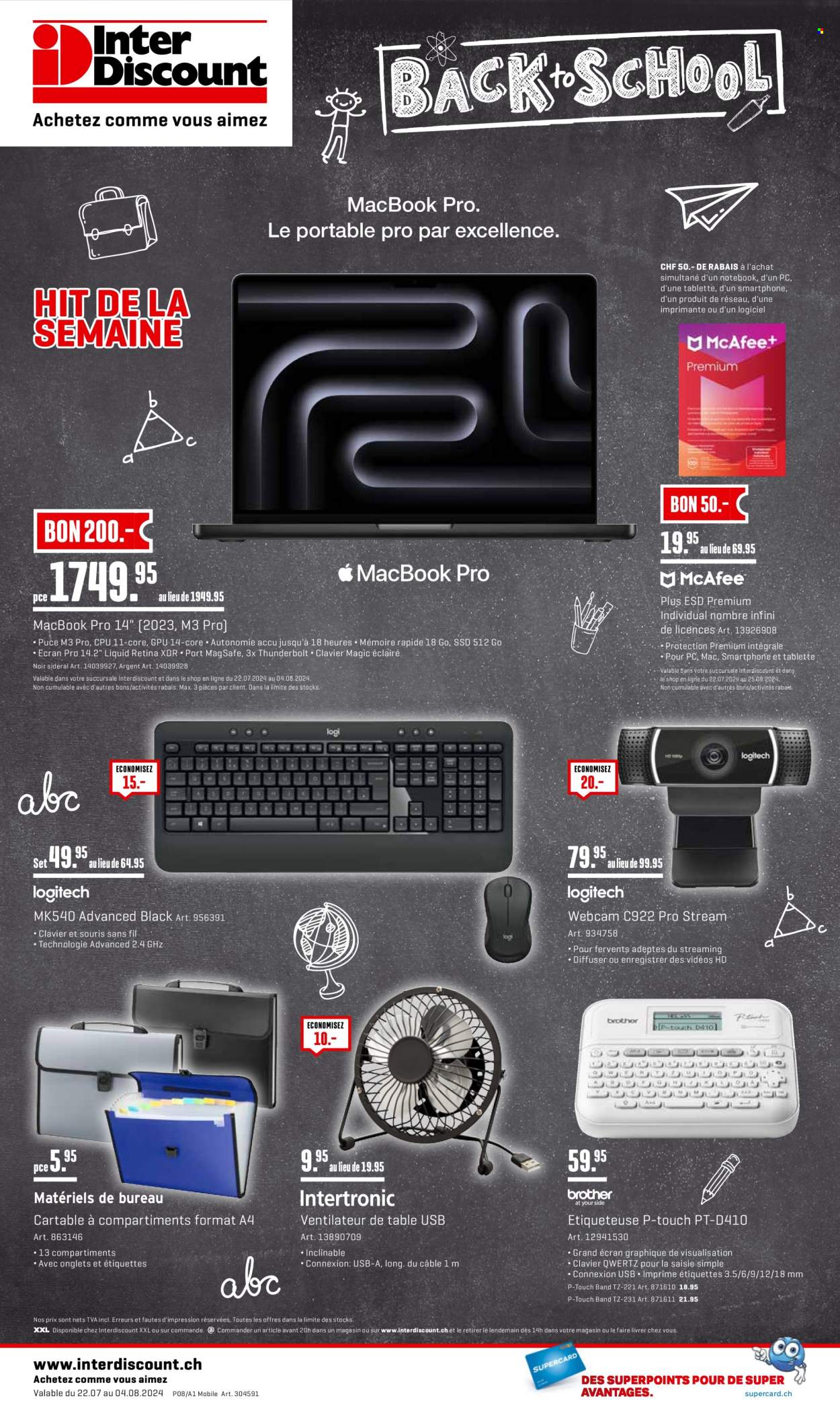 Catalogue Interdiscount - 22.7.2024 - 4.8.2024. Page 24