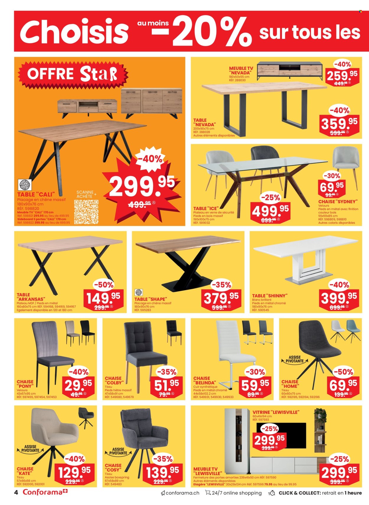 Volantino Conforama - 23.7.2024 - 5.8.2024. Pagina 4