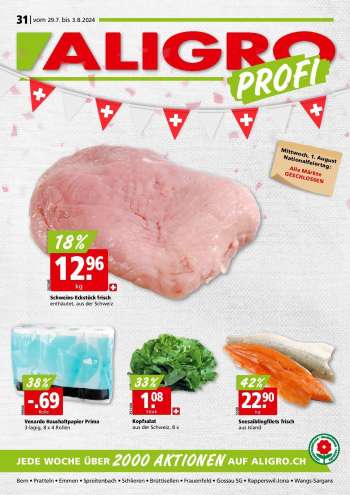 Catalogue ALIGRO - 29.7.2024 - 3.8.2024.