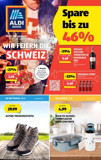 Catalogue Aldi - 31.7.2024 - 7.8.2024.