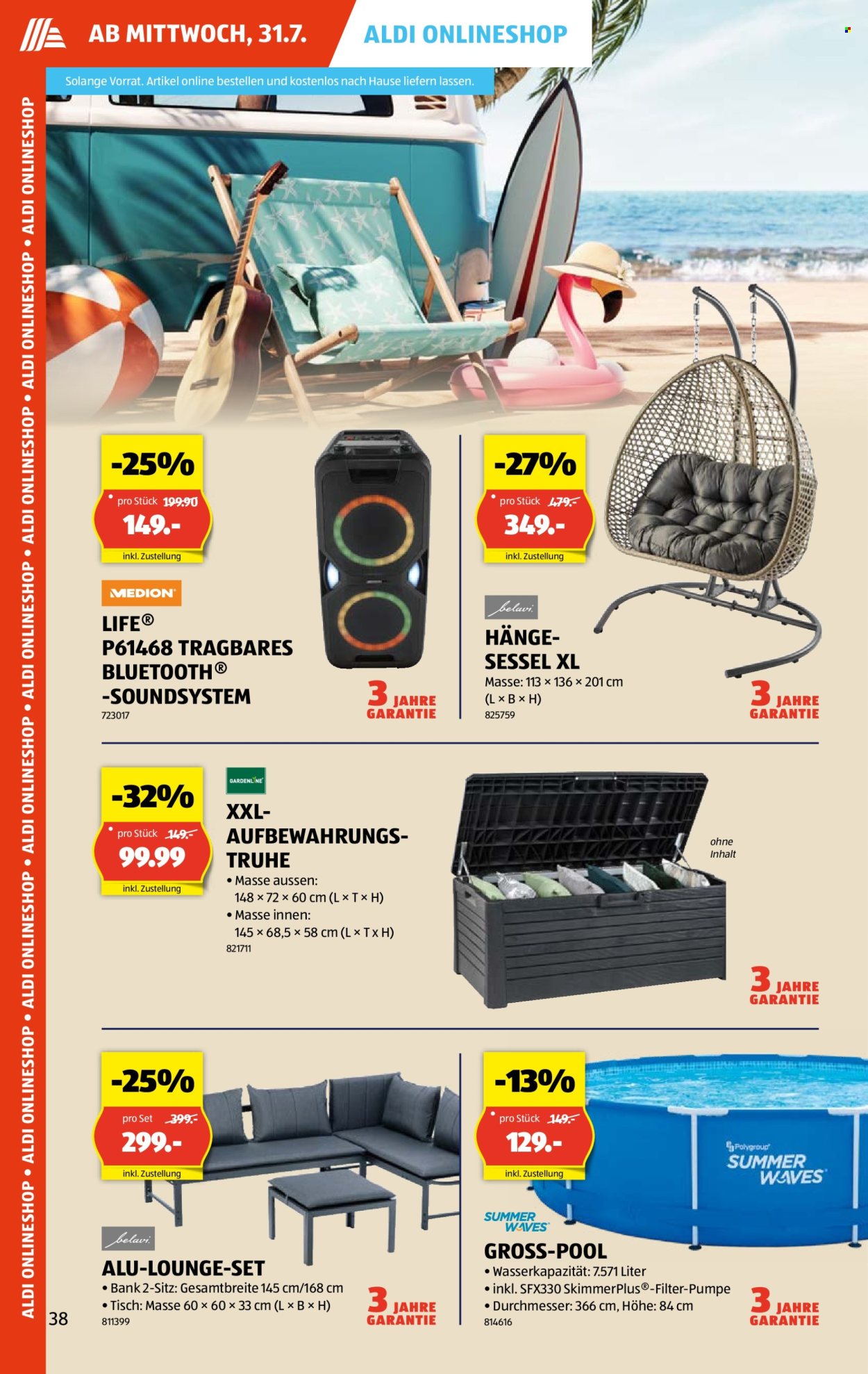 Catalogue Aldi - 31.7.2024 - 7.8.2024. Page 38