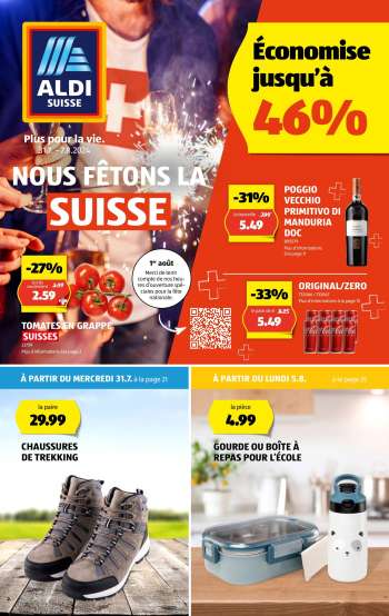 Catalogue Aldi - 31.7.2024 - 7.8.2024.