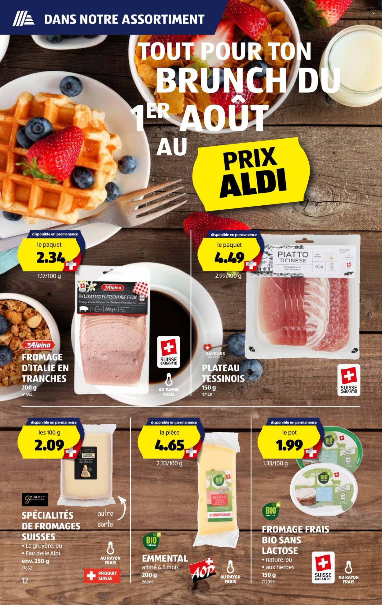 Prospekt Aldi - 31.7.2024 - 7.8.2024. Seite 12