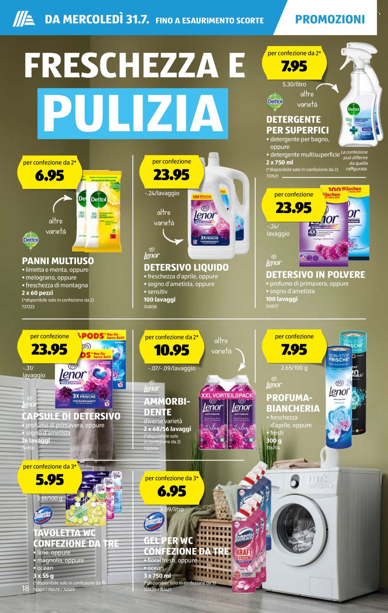 Volantino Aldi - 31.7.2024 - 7.8.2024. Pagina 18