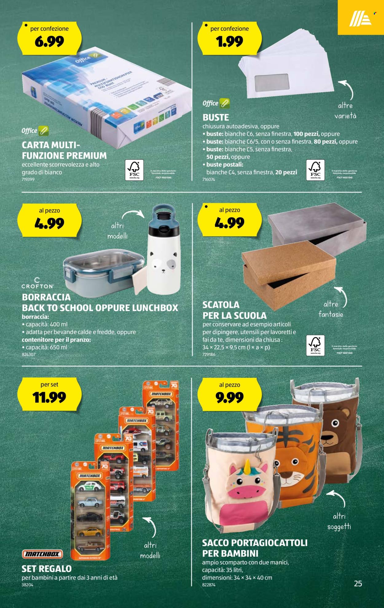 Volantino Aldi - 31.7.2024 - 7.8.2024. Pagina 25