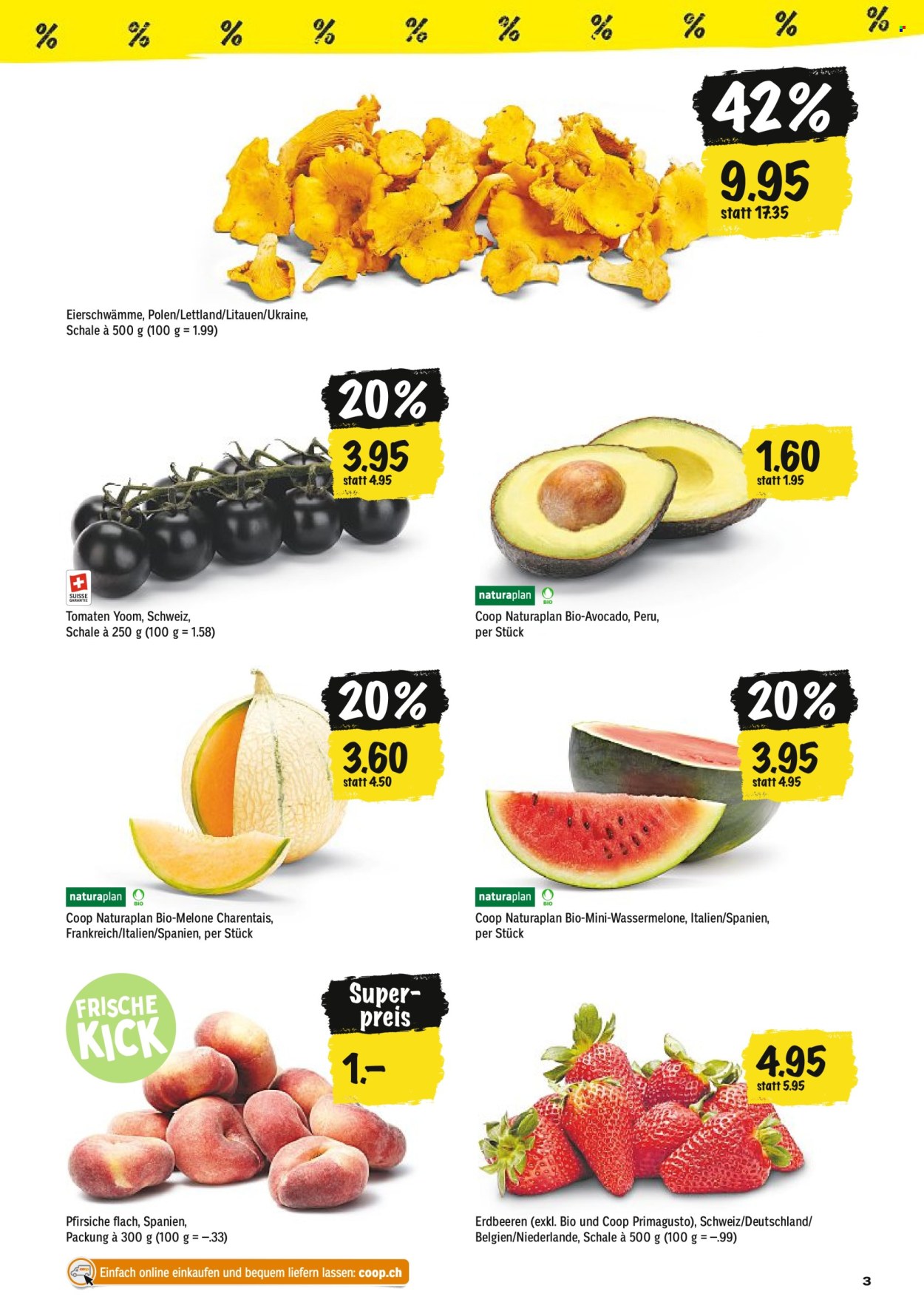 Prospekt Coop - 29.7.2024 - 4.8.2024. Seite 3
