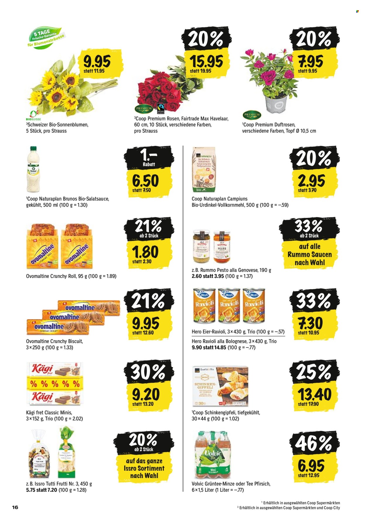 Prospekt Coop - 29.7.2024 - 4.8.2024. Seite 16