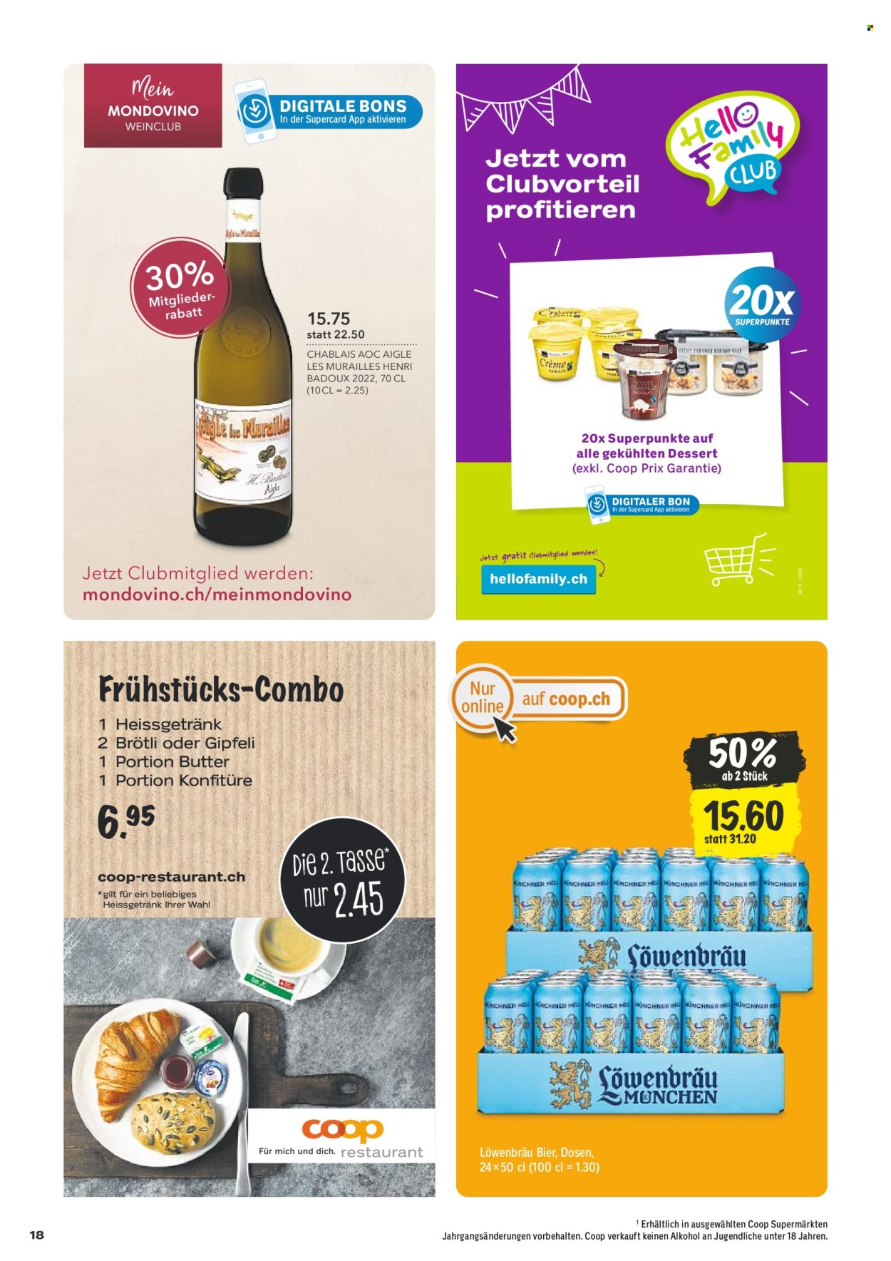 Prospekt Coop - 29.7.2024 - 4.8.2024. Seite 18