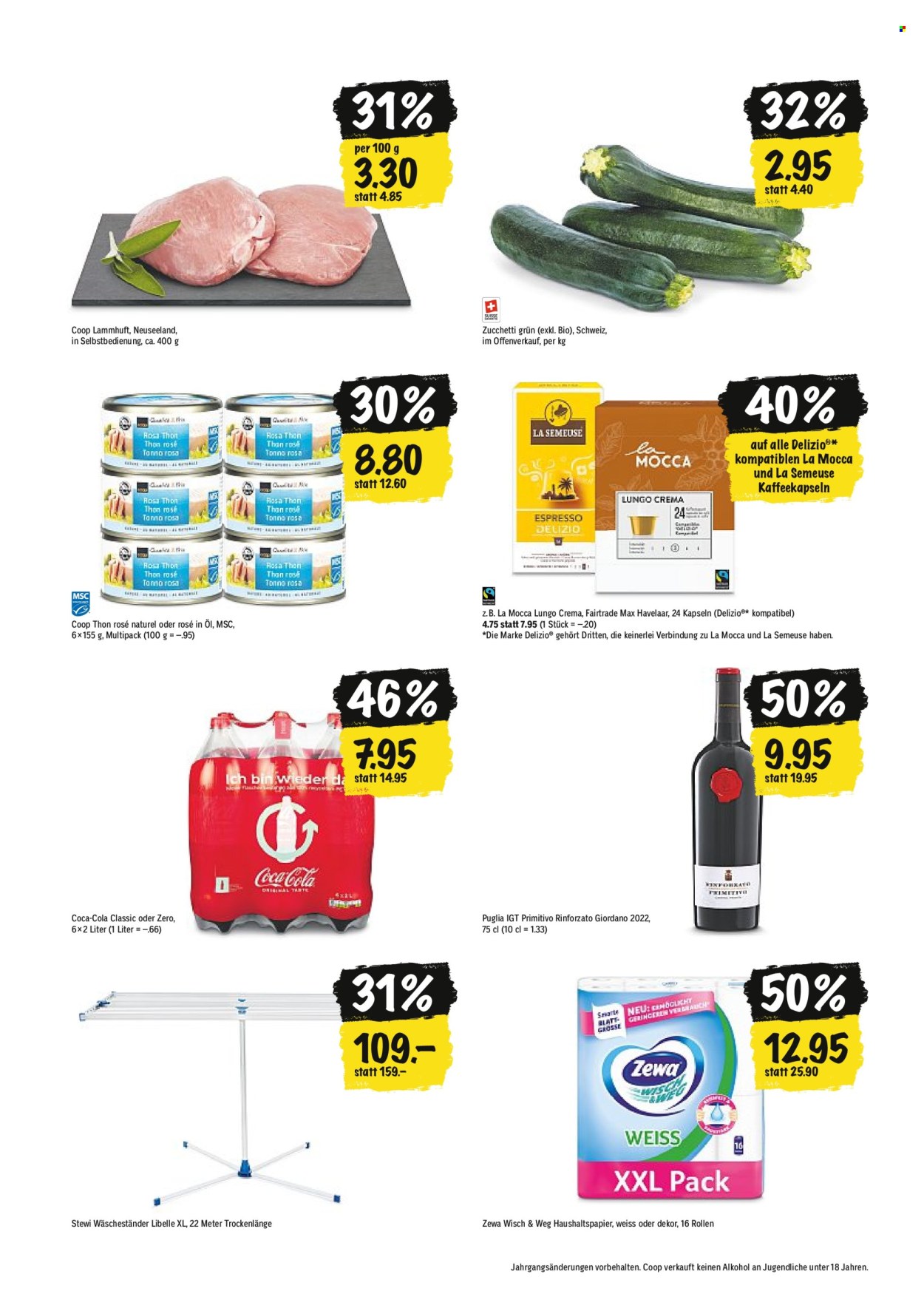 Prospekt Coop - 29.7.2024 - 4.8.2024. Seite 22