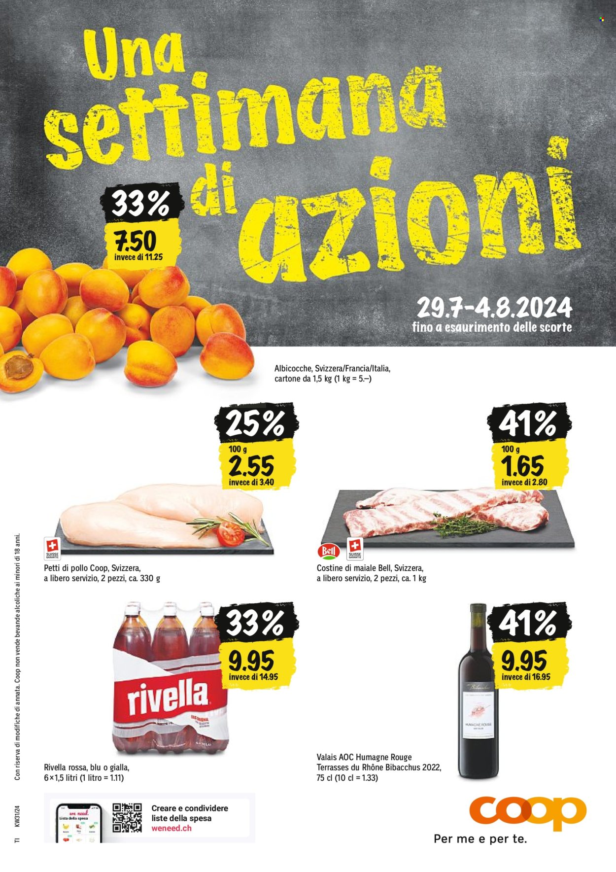 Volantino Coop - 29.7.2024 - 4.8.2024. Pagina 1