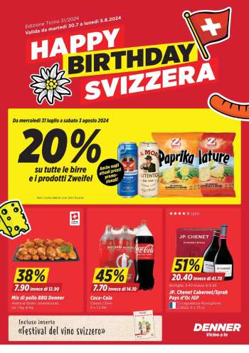 Catalogue Denner - 30.7.2024 - 5.8.2024.