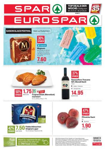 Volantino SPAR - 31.7.2024 - 7.8.2024.