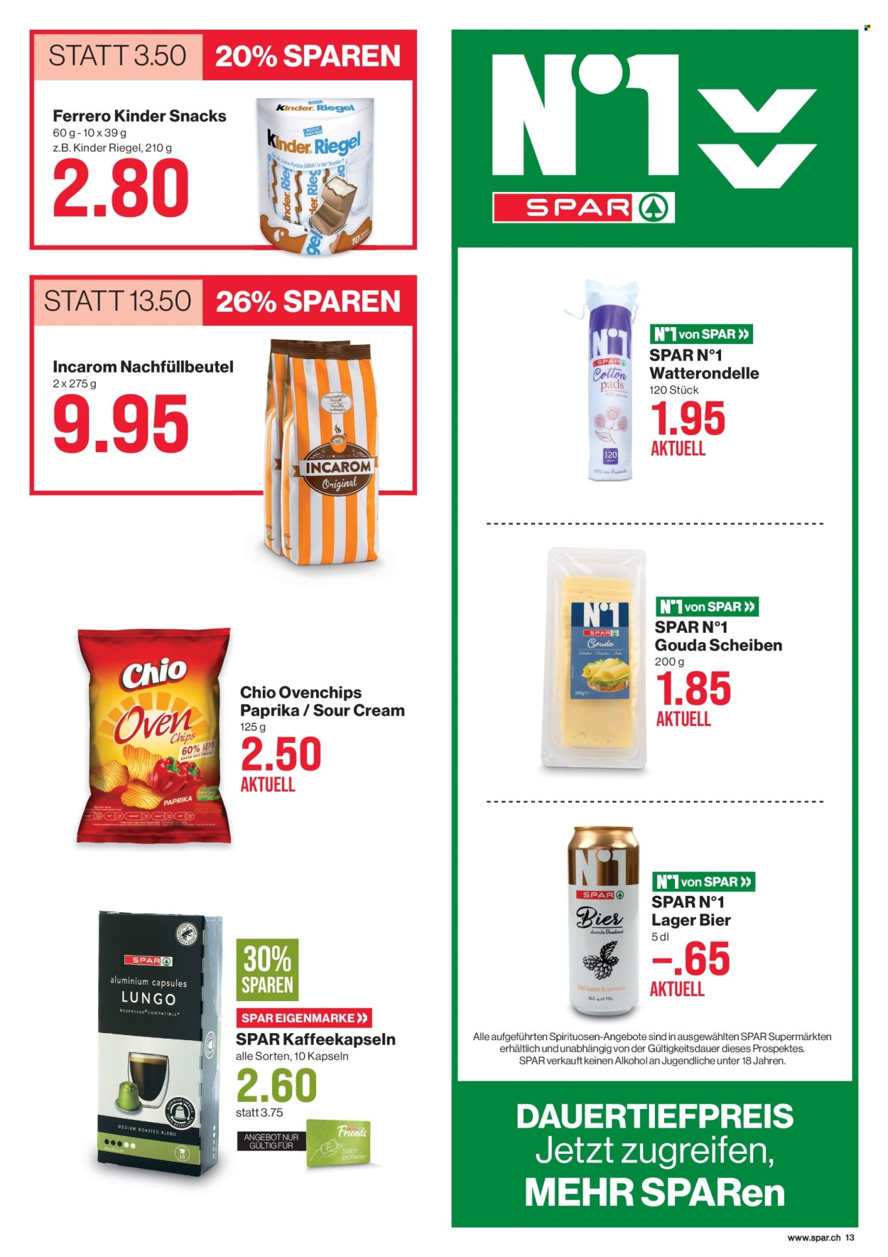 Volantino SPAR - 31.7.2024 - 7.8.2024. Pagina 13