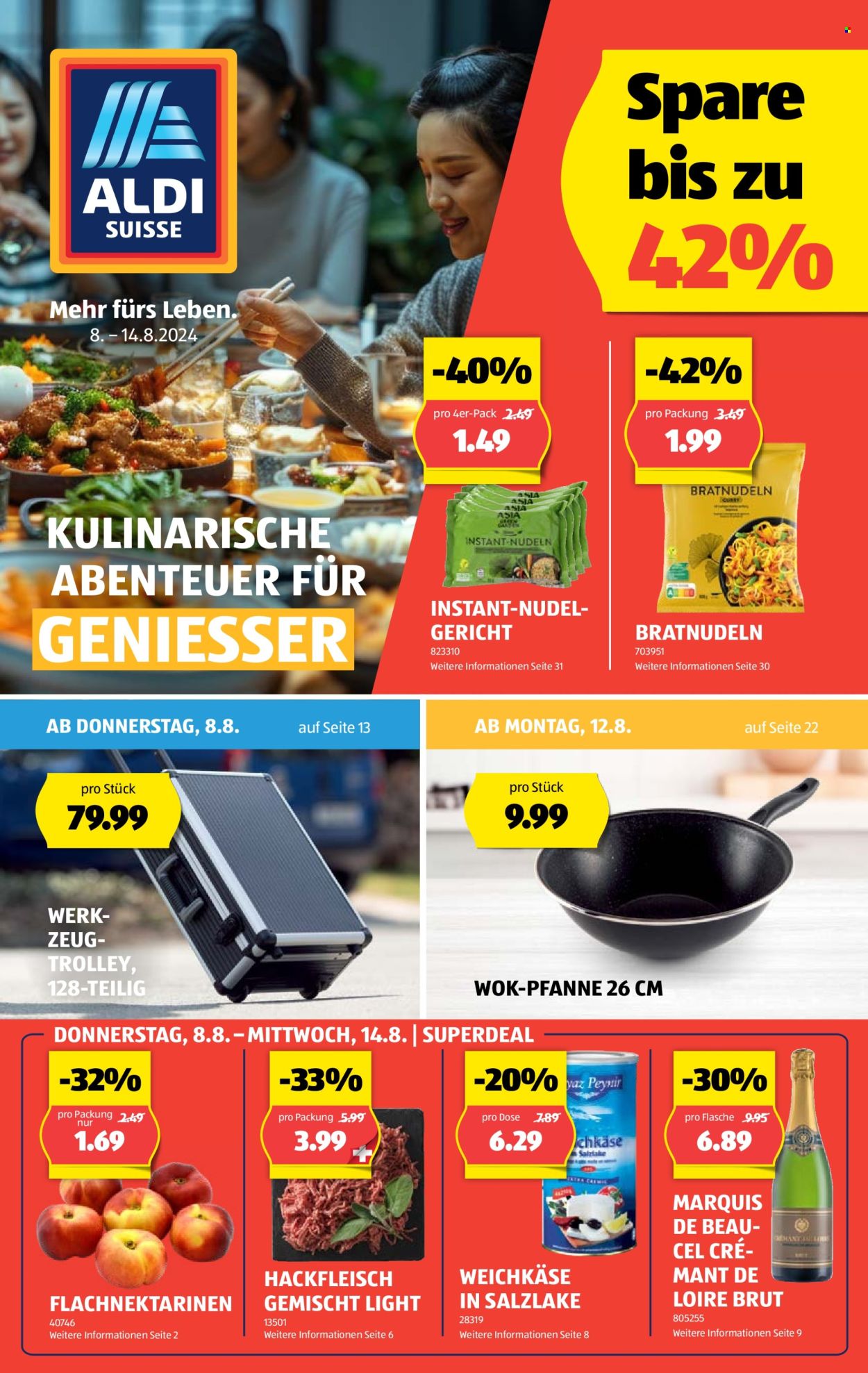 Volantino Aldi - 8.8.2024 - 14.8.2024. Pagina 1