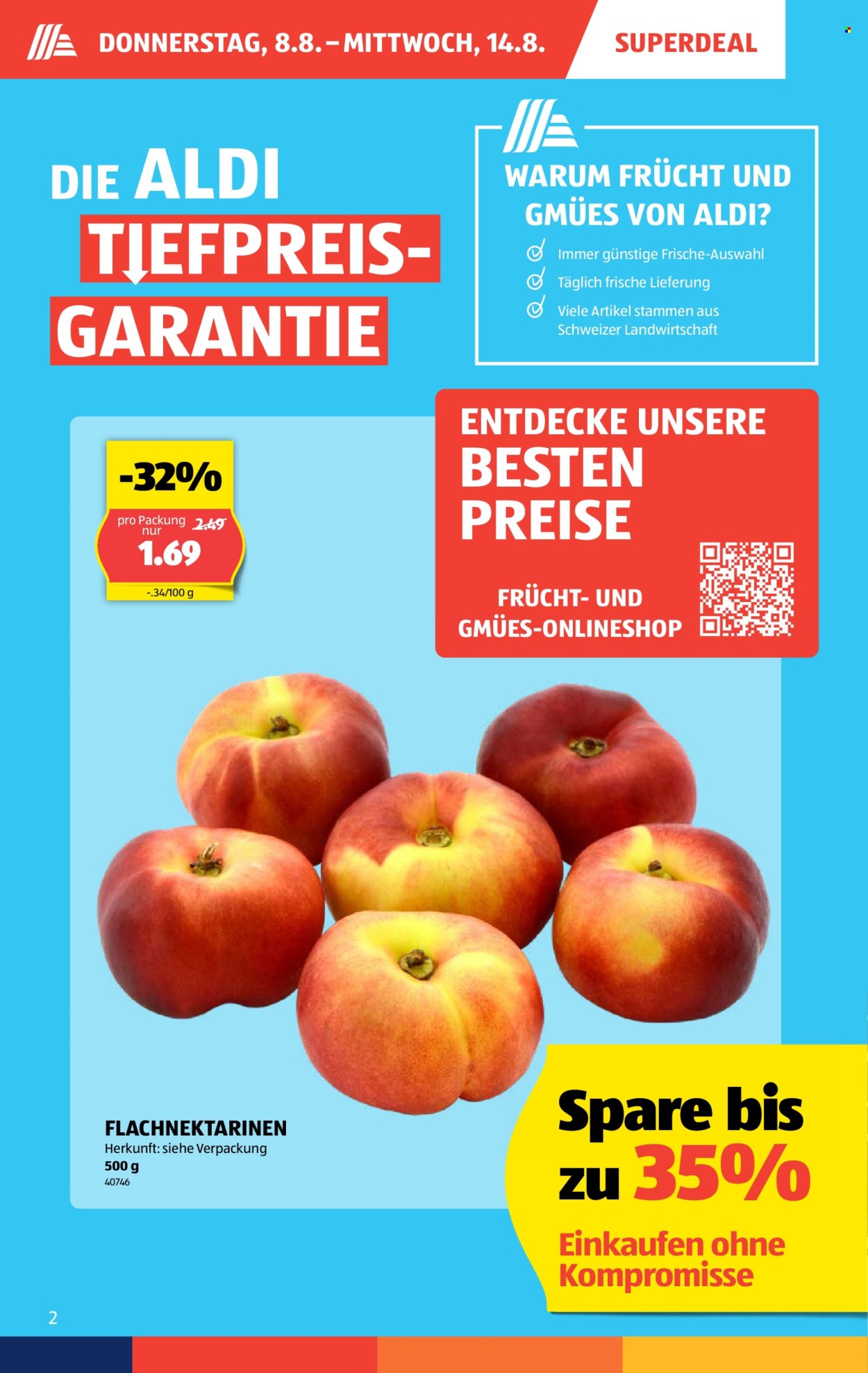 Volantino Aldi - 8.8.2024 - 14.8.2024. Pagina 2