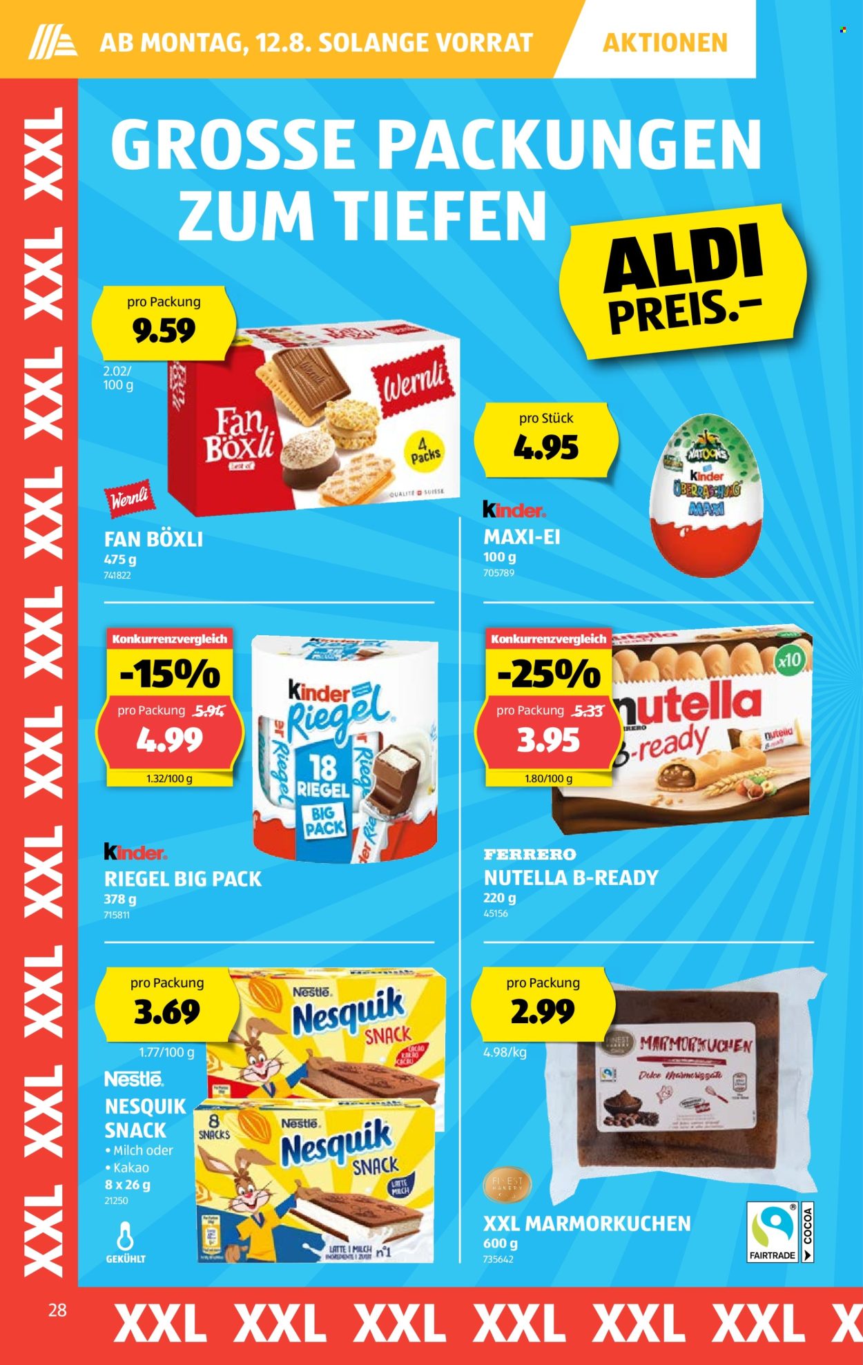 Volantino Aldi - 8.8.2024 - 14.8.2024. Pagina 28