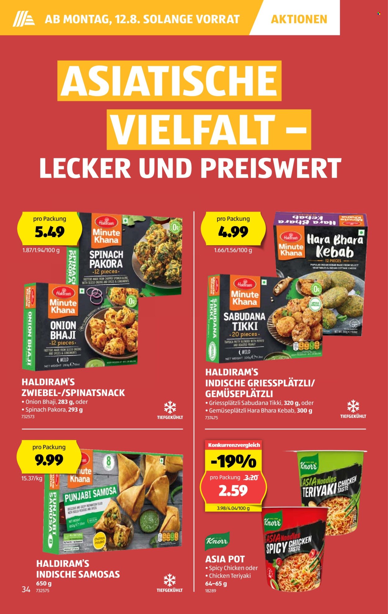 Volantino Aldi - 8.8.2024 - 14.8.2024. Pagina 34