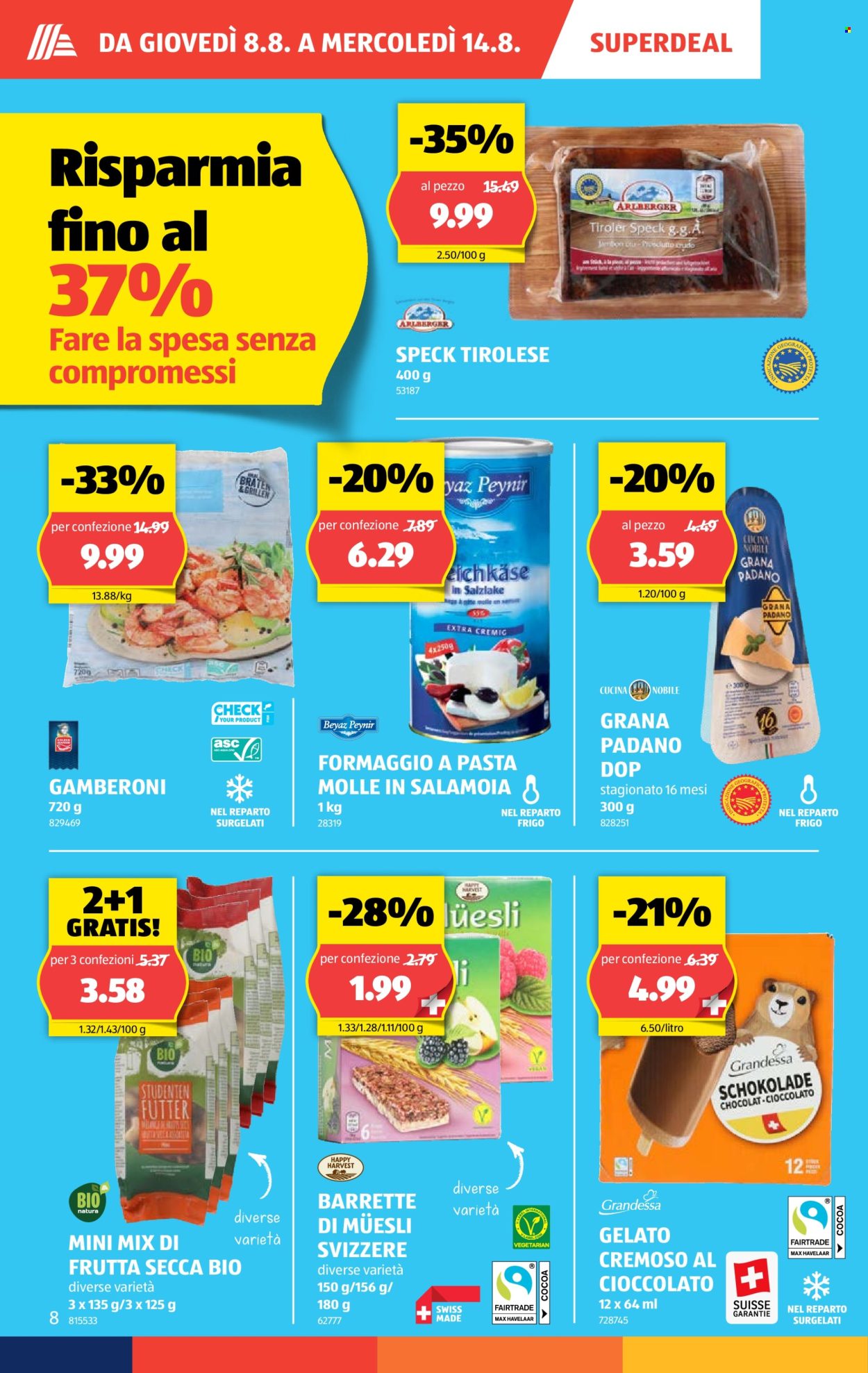 Volantino Aldi - 8.8.2024 - 14.8.2024. Pagina 8