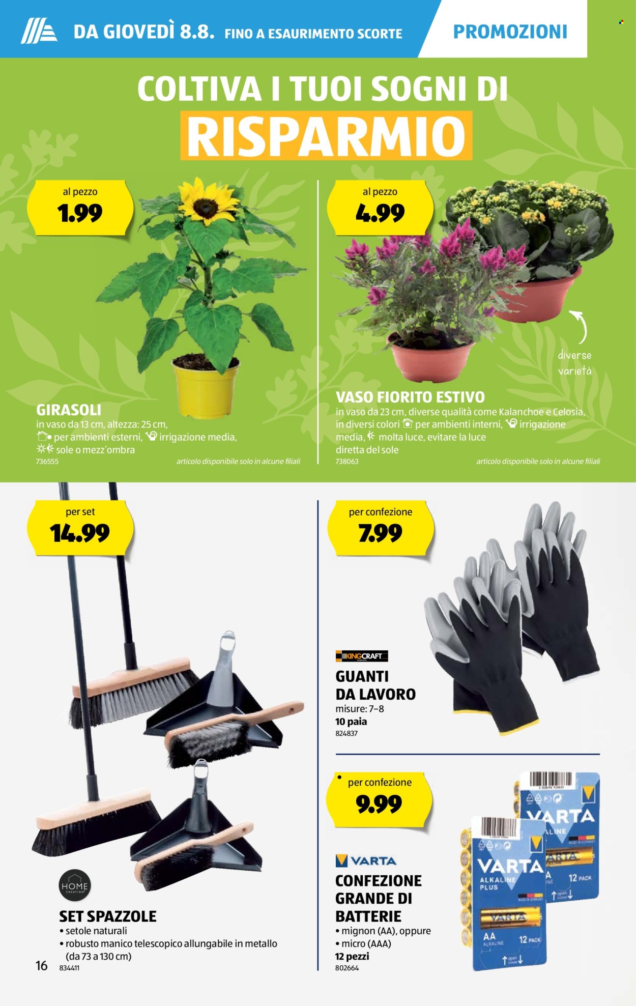 Volantino Aldi - 8.8.2024 - 14.8.2024. Pagina 16