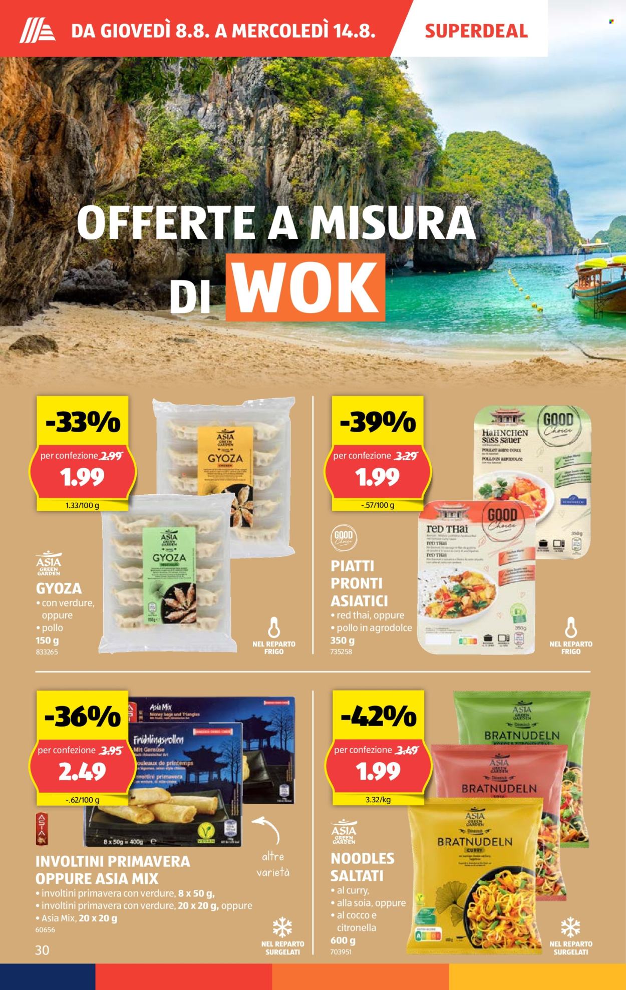 Volantino Aldi - 8.8.2024 - 14.8.2024. Pagina 30