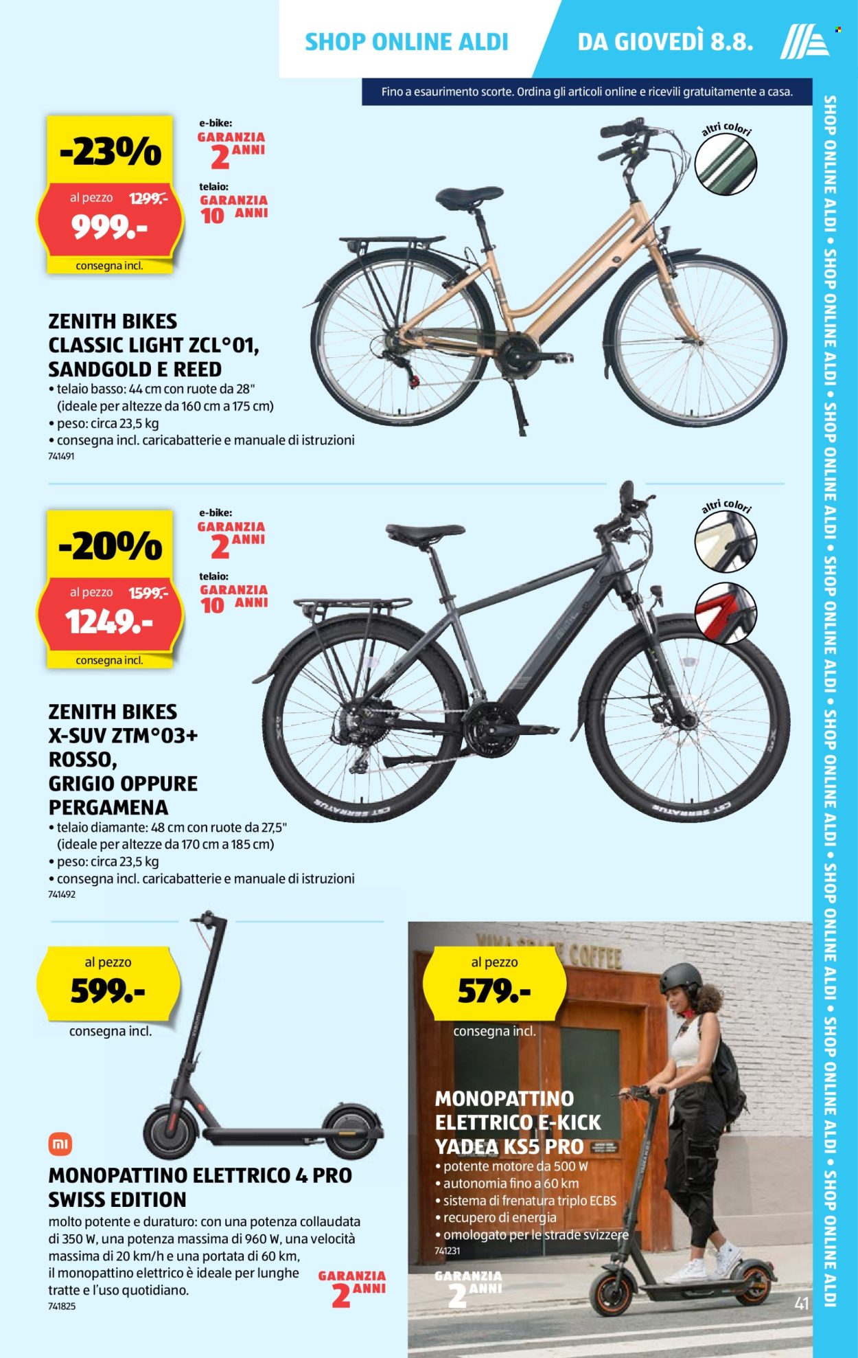 Volantino Aldi - 8.8.2024 - 14.8.2024. Pagina 41