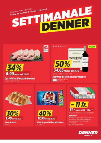 Volantino Denner - 6.8.2024 - 12.8.2024.