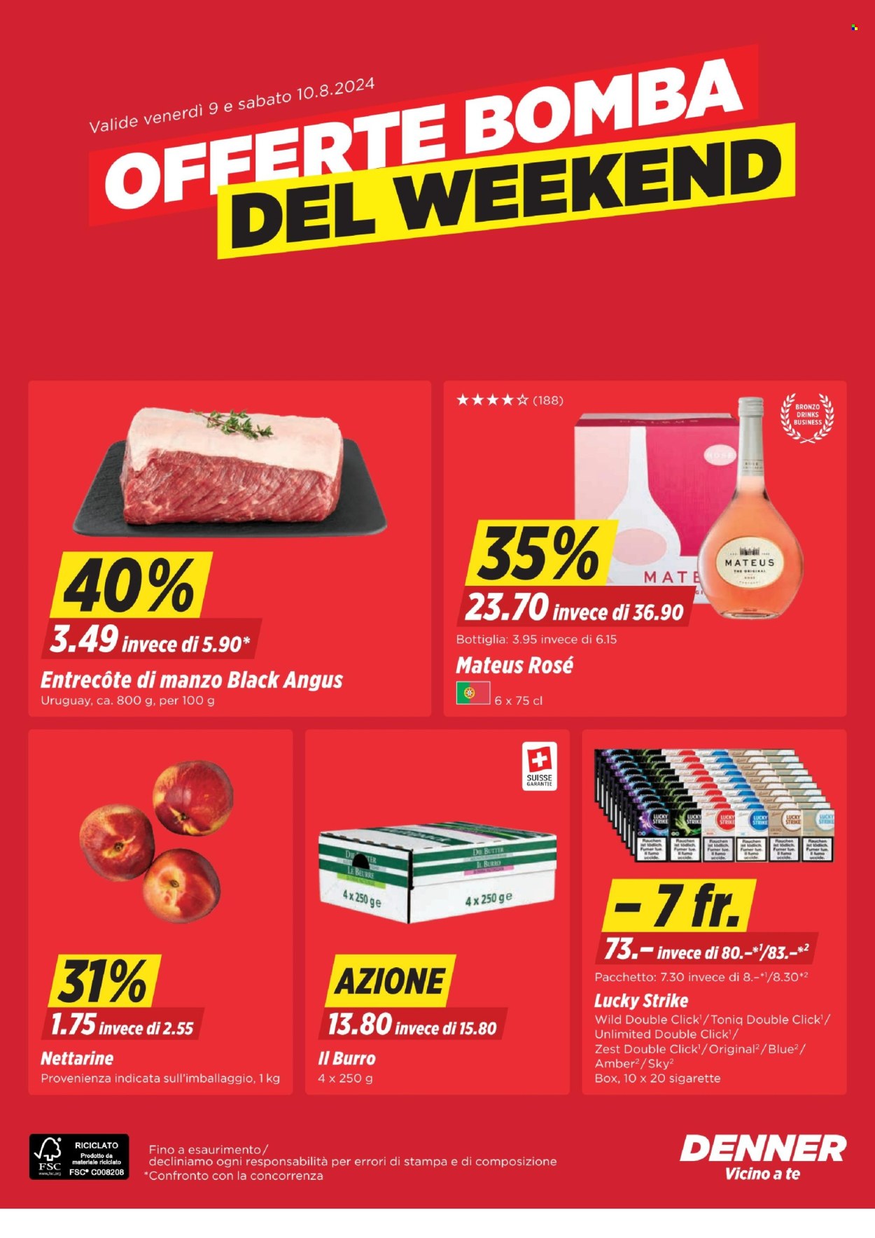 Volantino Denner - 6.8.2024 - 12.8.2024. Pagina 24