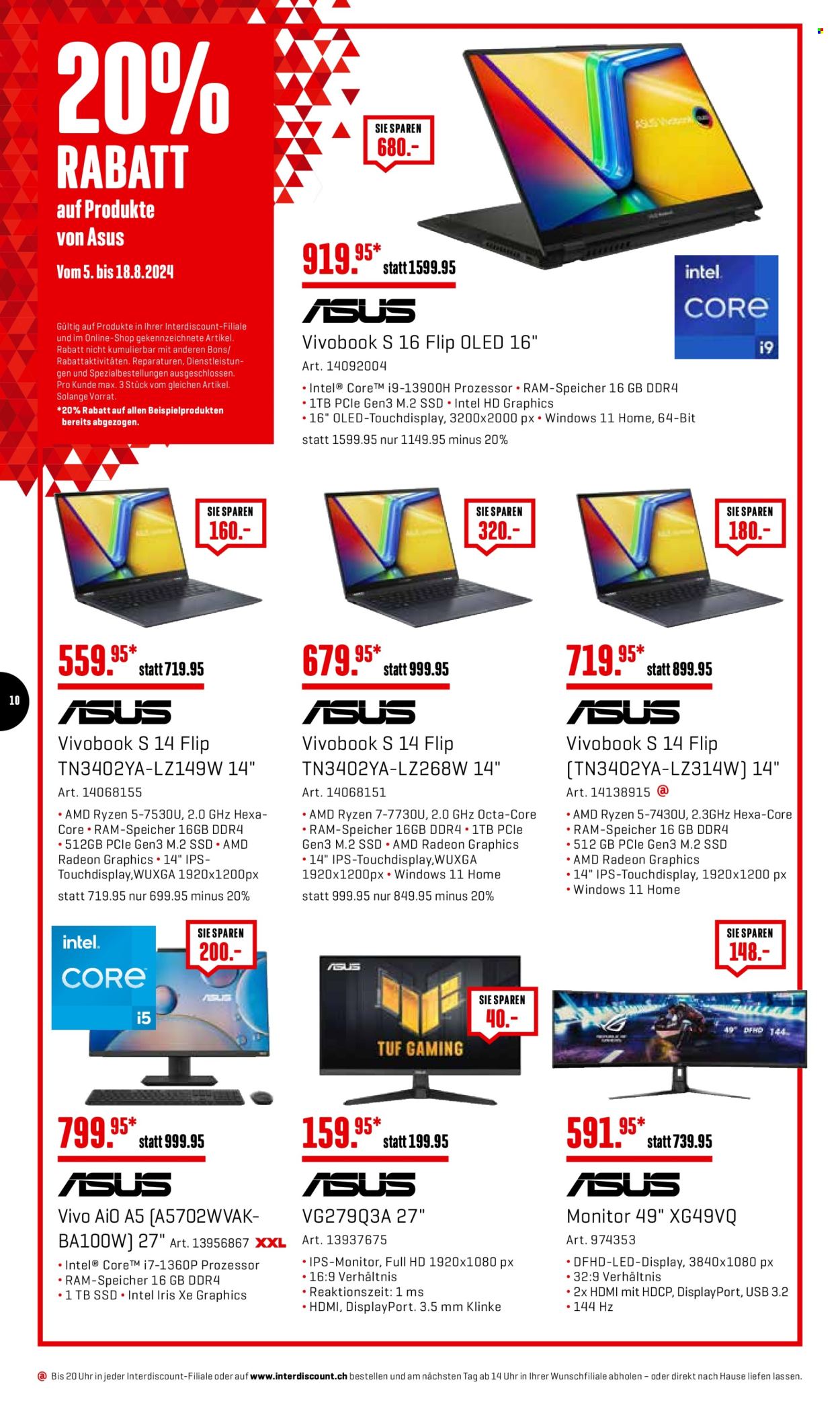 Catalogue Interdiscount - 5.8.2024 - 18.8.2024. Page 10