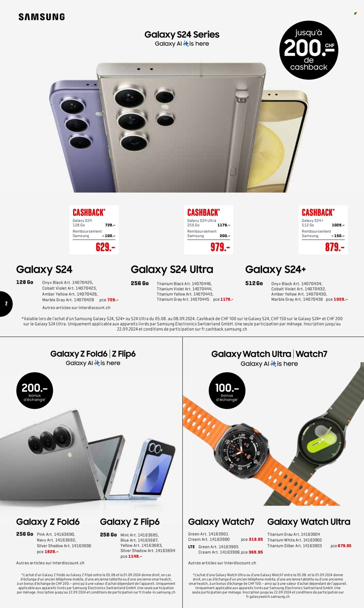 Catalogue Interdiscount - 5.8.2024 - 18.8.2024. Page 2